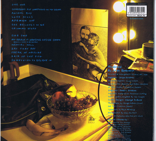 Ramones : Animal Boy (LP, Album, RP)