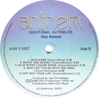 Max Webster : Universal Juveniles (LP, Album)