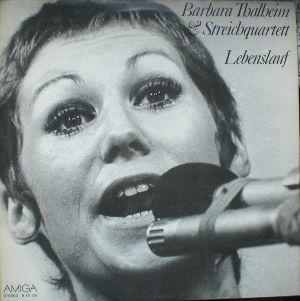 Barbara Thalheim & Streichquartett Jens Naumilkat : Lebenslauf (LP, Album, Red)