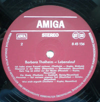 Barbara Thalheim & Streichquartett Jens Naumilkat : Lebenslauf (LP, Album, Red)