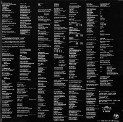 Dead Kennedys : Bedtime For Democracy (LP, Album, Gat)