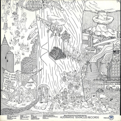 Dead Kennedys : Bedtime For Democracy (LP, Album, Gat)