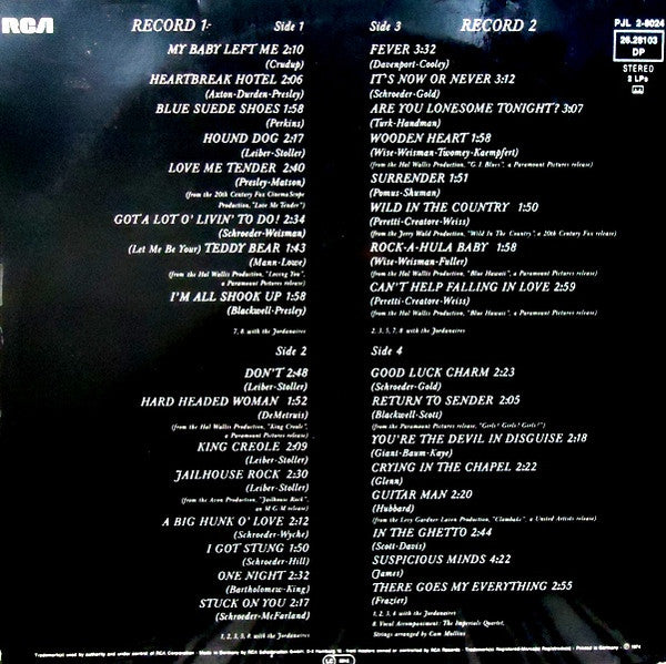 Elvis Presley : Elvis Forever - 32 Hits (2xLP, Comp, RE, Gat)