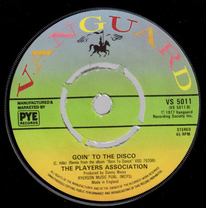 The Players Association : Turn The Music Up! (7", Single, 4-p)