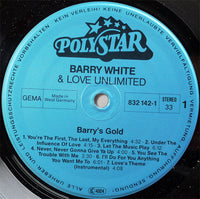 Barry White And Love Unlimited : Barry's Gold (LP, Comp)