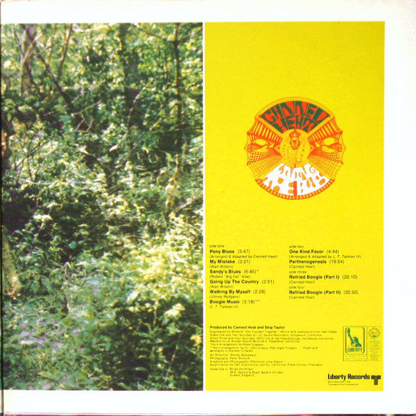 Canned Heat : Living The Blues (2xLP, Album, RE)