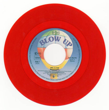 Mel & Kim : Respectable (7", Single, Red)
