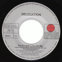 Delegation : Put A Little Love On Me (7", Single)