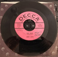 Jerry Lewis (3) : By Myself / No One (7", Single, Promo)