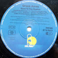Grace Jones : Slave To The Rhythm (LP, Album, RE)