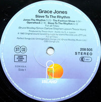 Grace Jones : Slave To The Rhythm (LP, Album, RE)