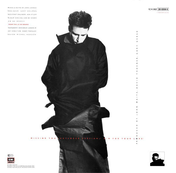 John Waite : Missing You (12")