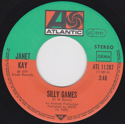 Janet Kay : Silly Games (7", Single)