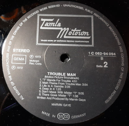 Marvin Gaye : Trouble Man (LP, Album)