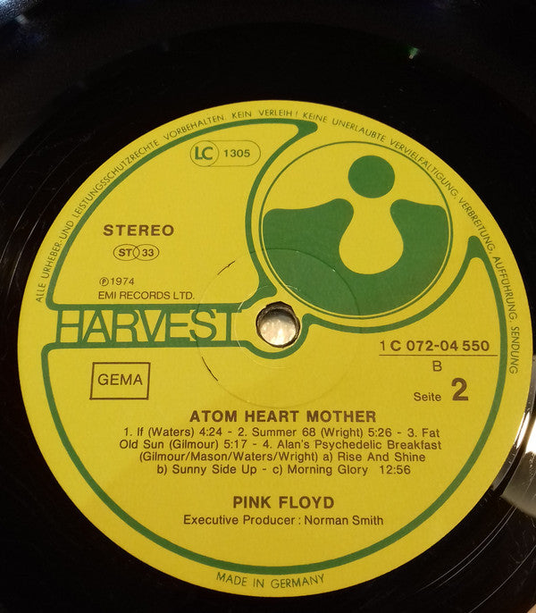 Pink Floyd : Atom Heart Mother (LP, Album, RP, Gat)