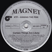 Kissing The Pink : Certain Things Are Likely (LP, Album)