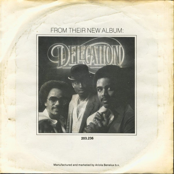 Delegation : In The Night  (7", Single)