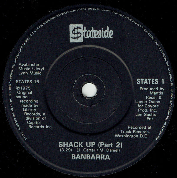 Banbarra : Shack Up (7", RE)