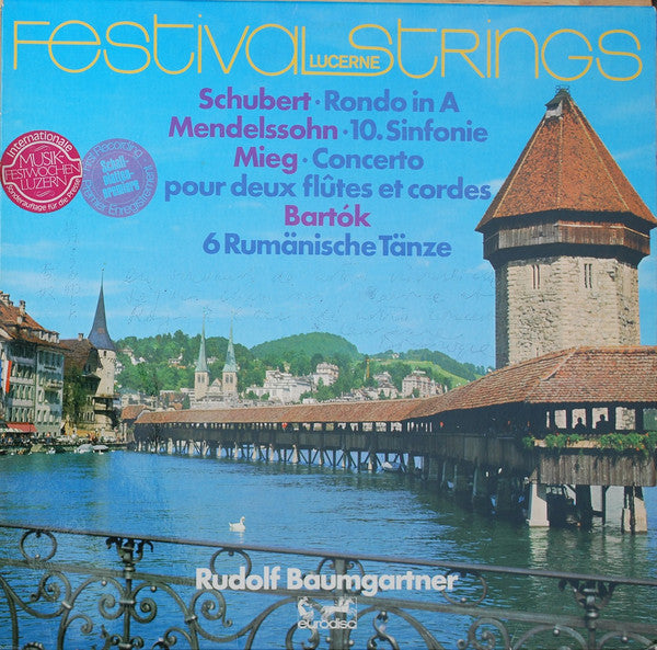 Festival Strings Lucerne, Rudolf Baumgartner : Festival Strings Lucerne (LP, Quad)
