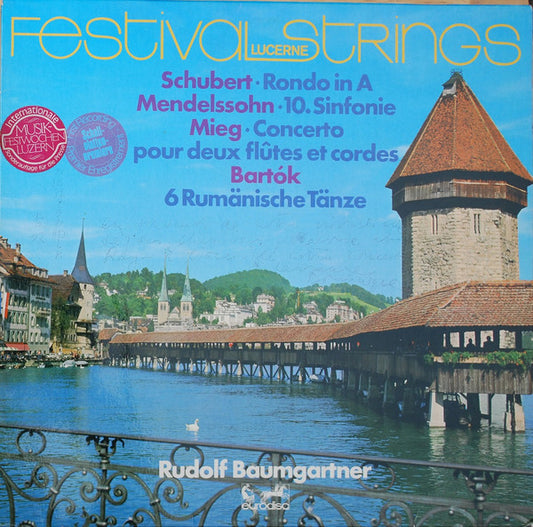 Festival Strings Lucerne, Rudolf Baumgartner : Festival Strings Lucerne (LP, Quad)
