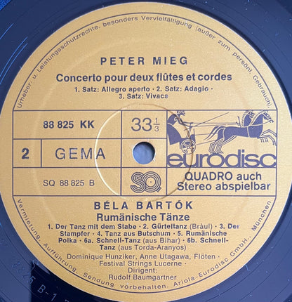 Festival Strings Lucerne, Rudolf Baumgartner : Festival Strings Lucerne (LP, Quad)