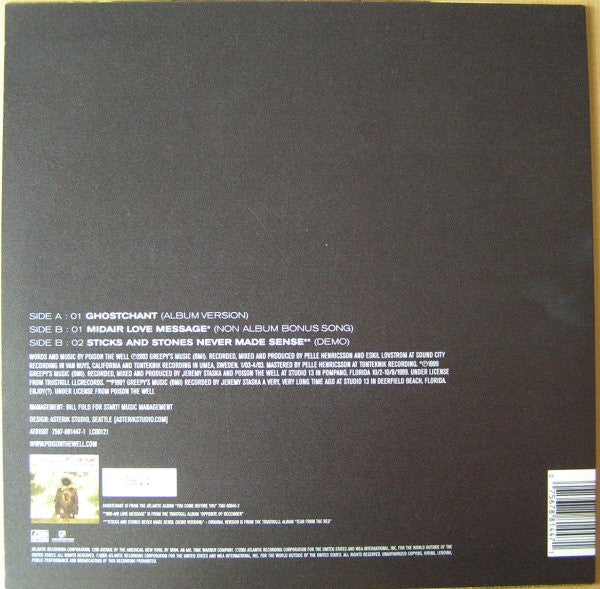 Poison The Well : Ghostchant (10", Ltd, Num, Red)