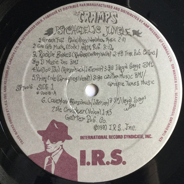 The Cramps : Psychedelic Jungle (LP, Album, Sil)