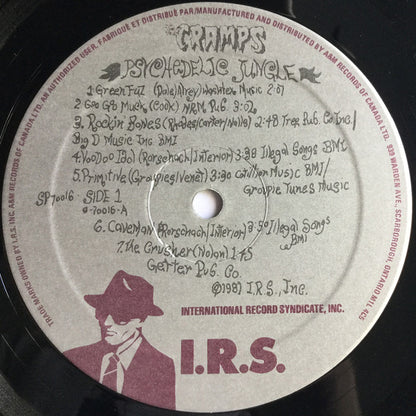 The Cramps : Psychedelic Jungle (LP, Album, Sil)
