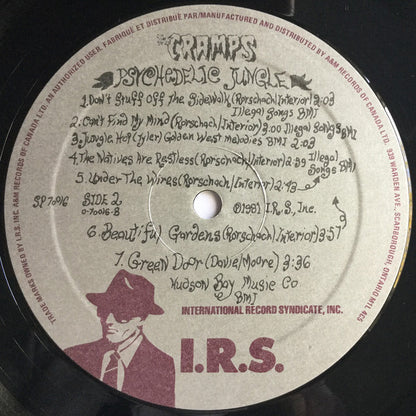 The Cramps : Psychedelic Jungle (LP, Album, Sil)
