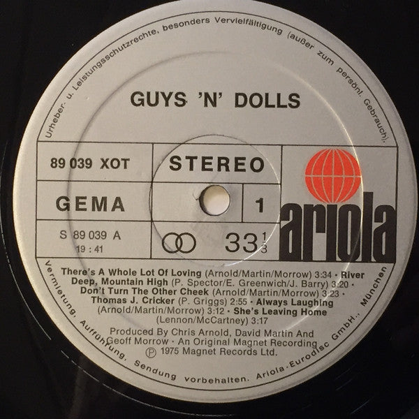 Guys 'n' Dolls* : Guys 'n' Dolls (LP, Album)