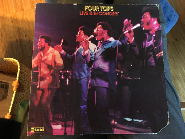 Four Tops : Live & In Concert (LP, Album, Ter)