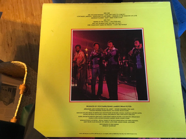 Four Tops : Live & In Concert (LP, Album, Ter)