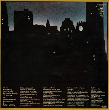 Marvin Gaye : Midnight Love (LP, Album)