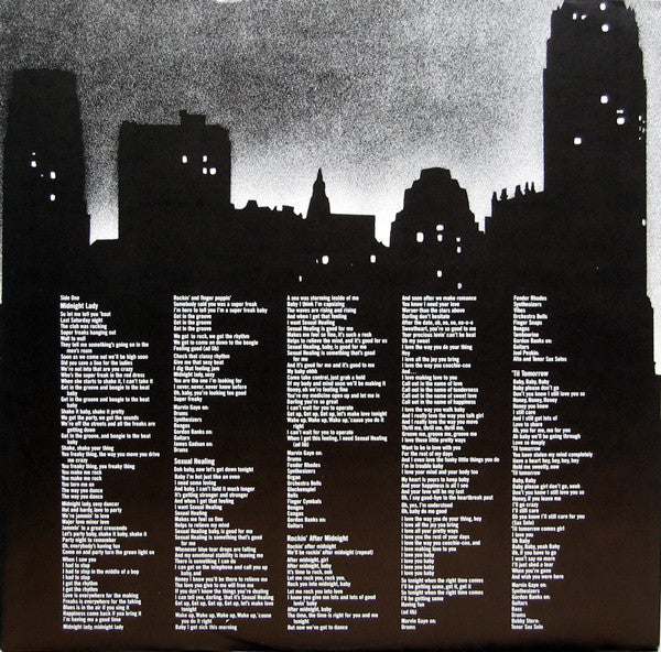 Marvin Gaye : Midnight Love (LP, Album)