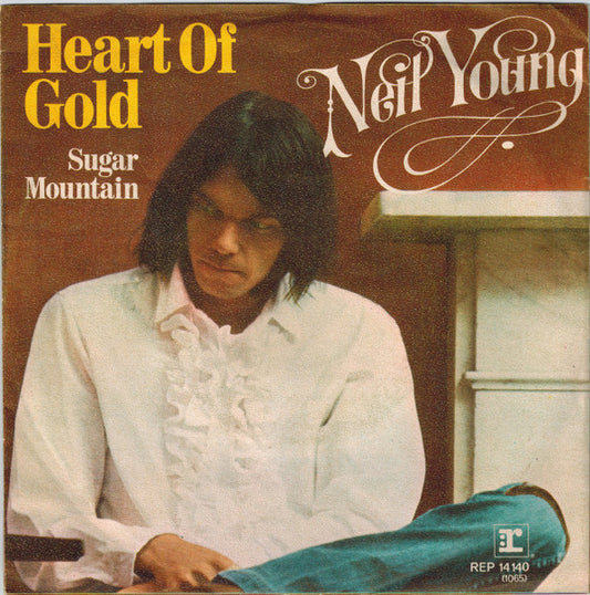 Neil Young : Heart Of Gold (7", Single, Promo)