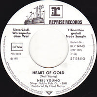 Neil Young : Heart Of Gold (7", Single, Promo)