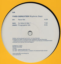 Yves Deruyter : Rhythmic Bazz (12")