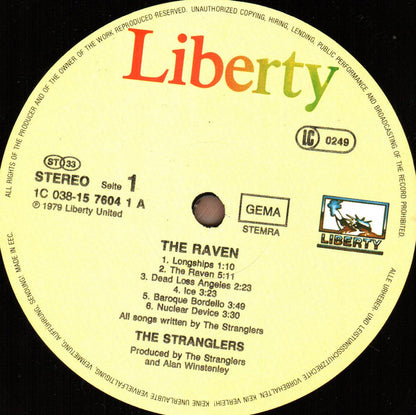 The Stranglers : The Raven (LP, Album, RE)