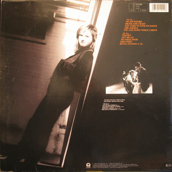Melissa Etheridge : Brave And Crazy (LP, Album)