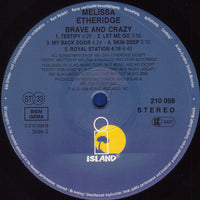 Melissa Etheridge : Brave And Crazy (LP, Album)