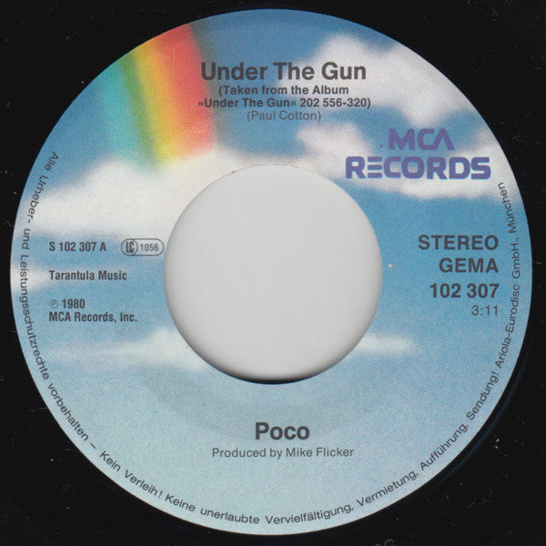 Poco (3) : Under The Gun (7", Single)