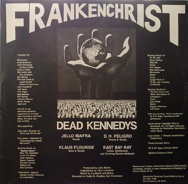 Dead Kennedys : Frankenchrist (LP, Album)