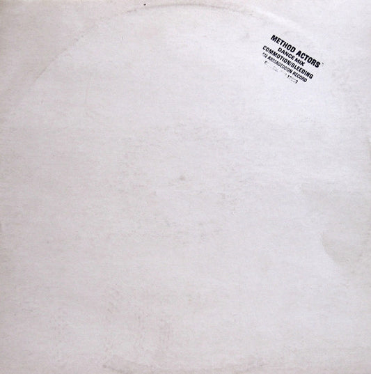 The Method Actors : Commotion / Bleeding (12", EP)