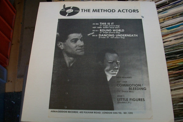 The Method Actors : Commotion / Bleeding (12", EP)