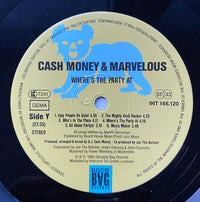 Cash Money & Marvelous : Where's The Party At? (LP, Album)