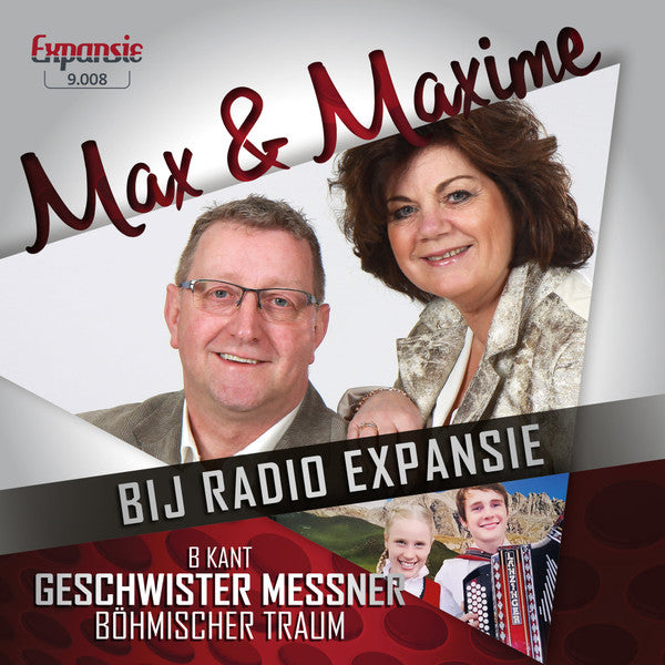 Max & Maxime : Bij Radio Expansie (7", Single)