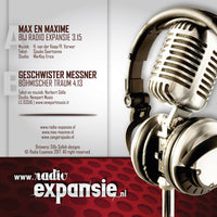 Max & Maxime : Bij Radio Expansie (7", Single)