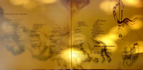 Premiata Forneria Marconi : Storia Di Un Minuto (LP, Album, RE, Gat)