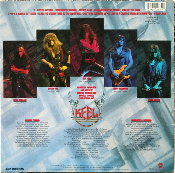 Keel : Keel (LP, Album)