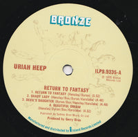 Uriah Heep : Return To Fantasy (LP, Album, Gat)